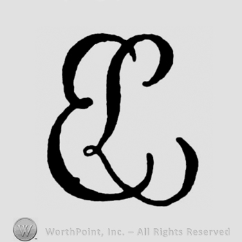 The intitials E L in uppercase