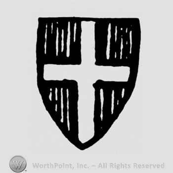 A shield with a cross