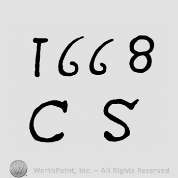 The text 1668 C S