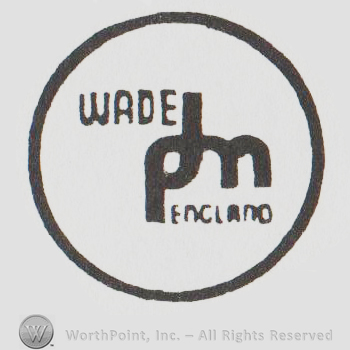 round logo with the words "wade england"