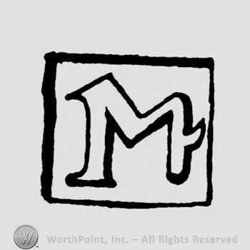 A square witn an uppercase M inside
