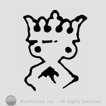 A crown on a stand