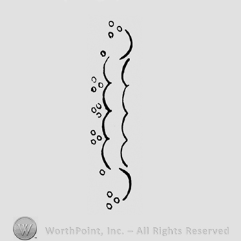 curved lines and circle