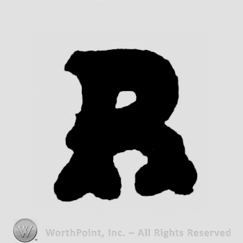 An uppercase R