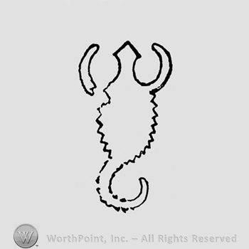 A scorpion shape