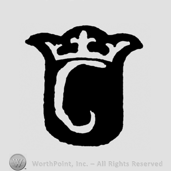 A crown above an uppercase C