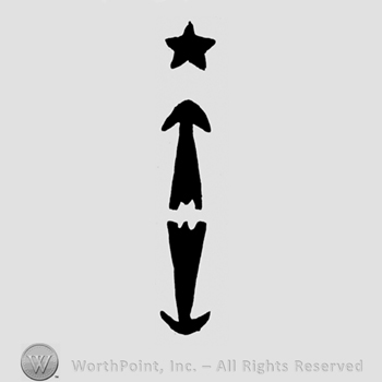 Two arrows and a star