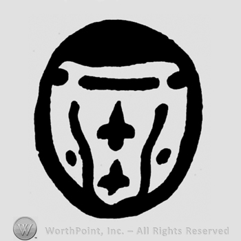 A shield with two crosses