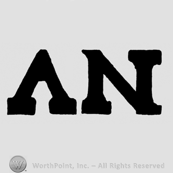 The initials A N