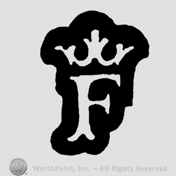A crown above an uppercase F and the number 1769