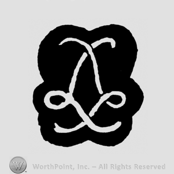 Two interlocking handwritten letter L