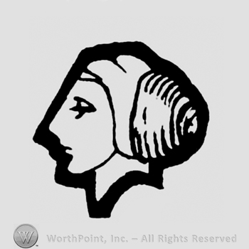 The profile of a woman