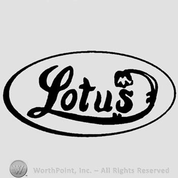 Word Lotus inside an oval.