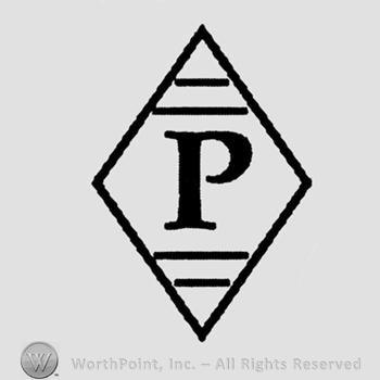 Letter P inside a diamond