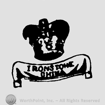 Crown with Ironstone China written below.