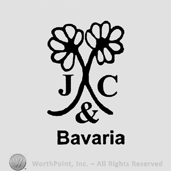 Crossed flowers and J&C Bavaria written.