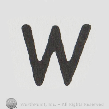 an uppercase W