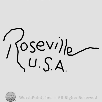 Roseville USA written