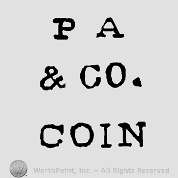 PA & CO Coin written.