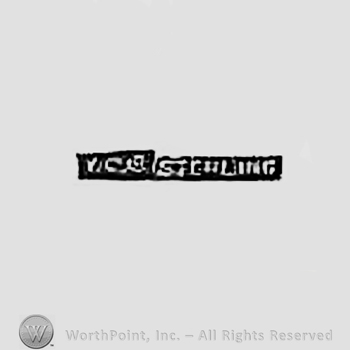 Letters YCC, and word STERLING.