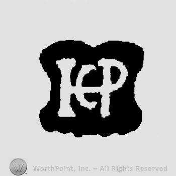 Letters HCP in uppercase, overlapped, conjoined.