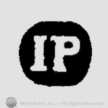 Letters IP in uppercase.