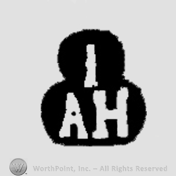 Capital I over letters AH in uppercase.