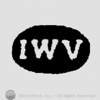 Letters IWV in uppercase.