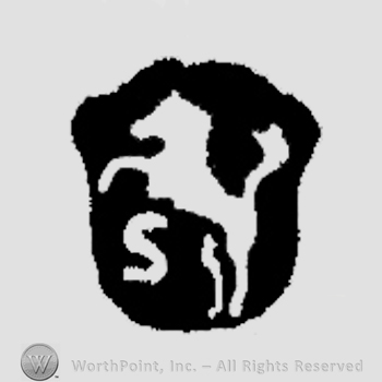 Capital S and a pranced horse.