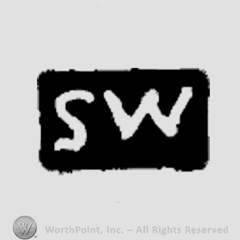 Letters SW in uppercase.