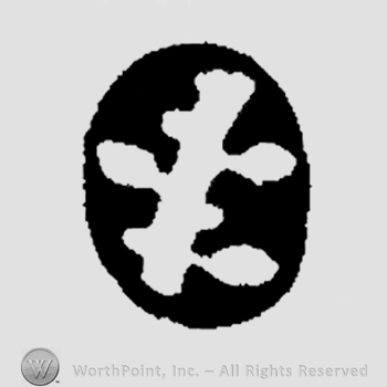 A stylized plant.