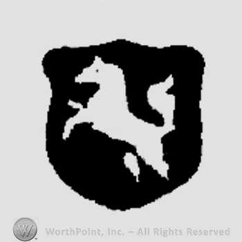 A pranced horse.