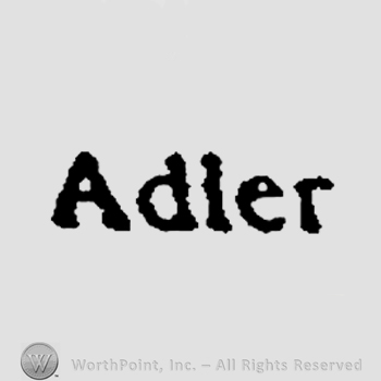 The word Adler.