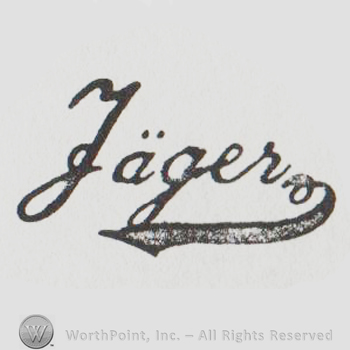 Jager handwritten