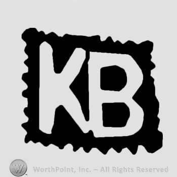 Letters KB inside a rectangle.