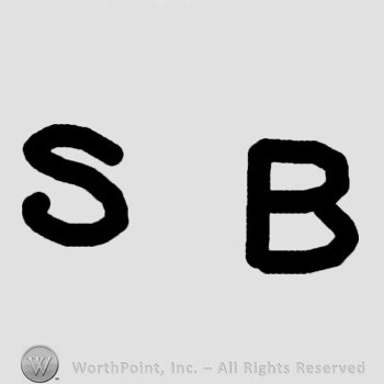 S B written.