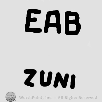EAB Zuni written.