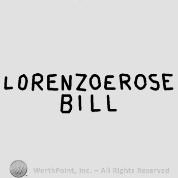 Lorenzoerose Bill written.