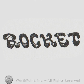 the word ROCKET in uppercase letters