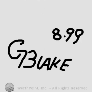 G Blake 8.99 written.