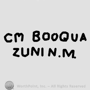 CM Booqua Zuni NM written.