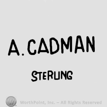 A Cadman Sterling written.