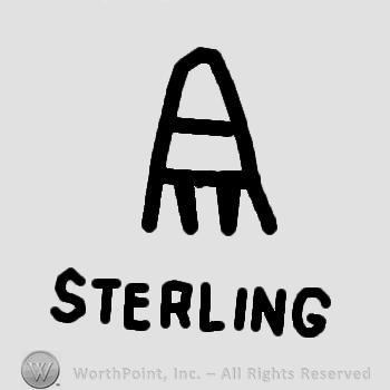 Symbol of a cloud and word Sterling below.