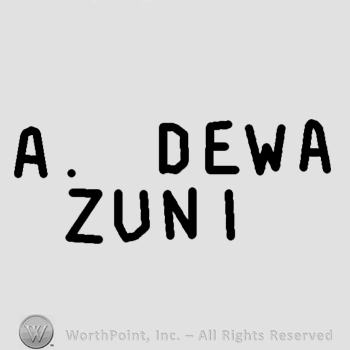 A Dewa Zuni written.