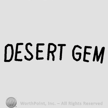 Desert Gem written.