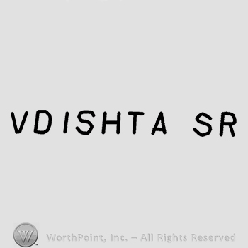 V Dishta Sr written.