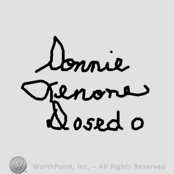 Donnie Lenore Dosedo written.