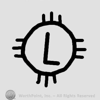 Letter L inside a circle.