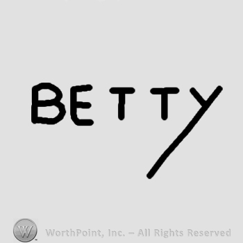 Betty writte.