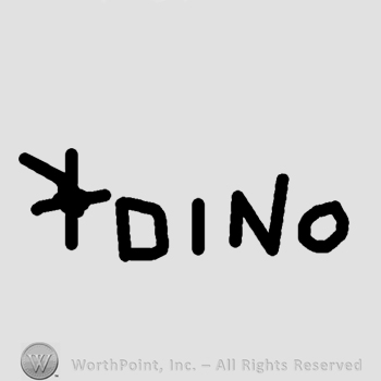 Dino written.
